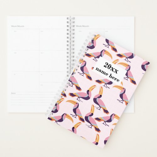 Personalized Toucan Planner