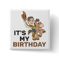 Personalized Toy Story Woody Button