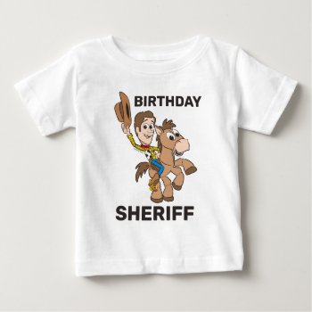 Personalized Toy Story Woody T-shirt by ToyStory at Zazzle