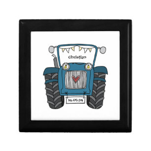 Personalized Tractor Country Wedding Best Man Gift Box