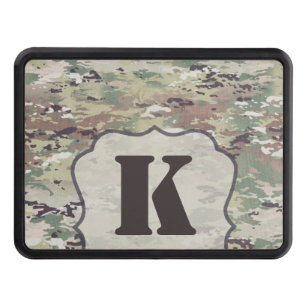 Personalized Trailer Hitch Army OCP Camo Uniform Cover