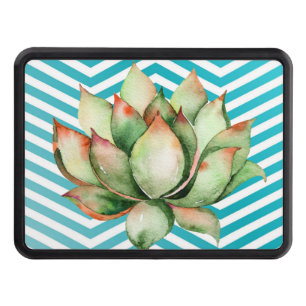 Personalized Trailer Hitch Boho Cacti Cactus Succu Hitch Cover