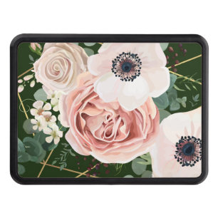 Personalized Trailer Hitch Geometric Garden Hunter Cover