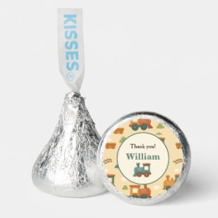 Personalized Train Birthday Party Thank You Candy