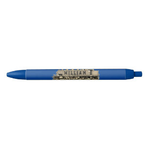 Personalized Train Model Vintage Pen