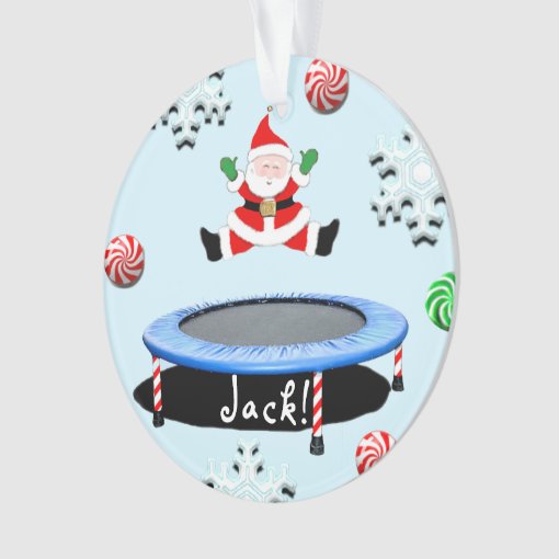 Personalized Trampoline Ornament Zazzle