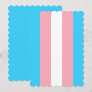 Personalized Transgender Flag