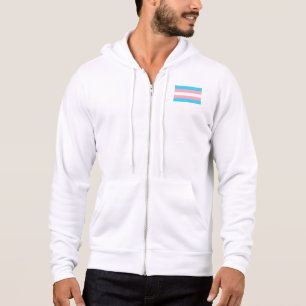 Personalized Transgender Flag Hoodie
