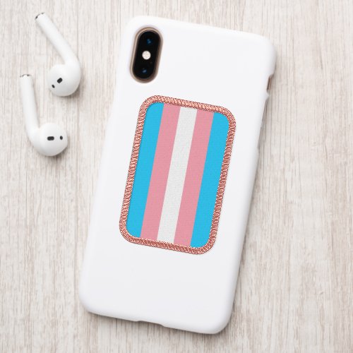 Personalized Transgender Flag Patch