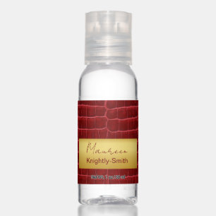 Personalized Travel Bottle Set Hand Sanitizer