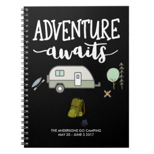 Personalized Travel Journal, Our Adventures Couple Notebook