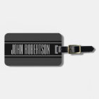 Personalized travel luggage tag | elegant style