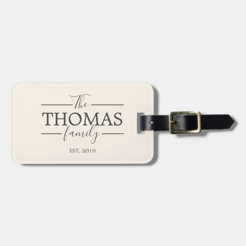 Personalized Travel Luggage VacationTag Luggage Tag