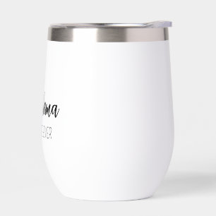 Personalized Travel Mug • Custom Coffee Mug • Insu Thermal Wine Tumbler