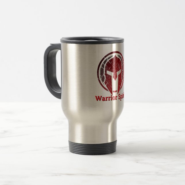 Personalized Travel Mug – Customize Your Mug (Front Left)