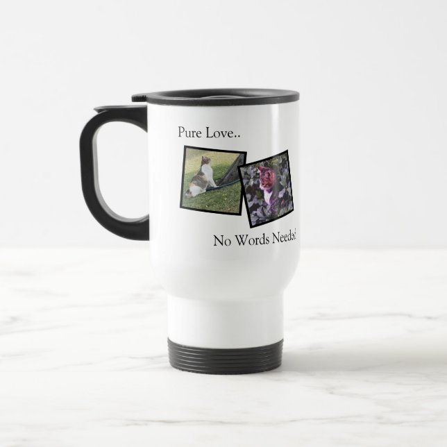 Personalized Travel Mug For Animal Lovers (Left)