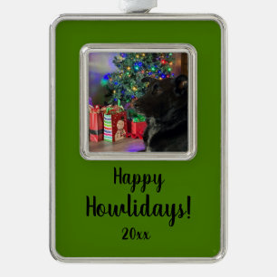 Personalized Travel Photo Keepsake Christmas Ornament