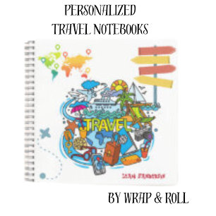 Personalized Travel Plans Notebook