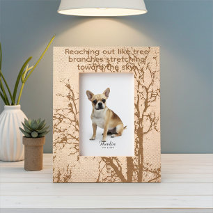 Personalized Tree Branches Picture Frame Engraved Frames