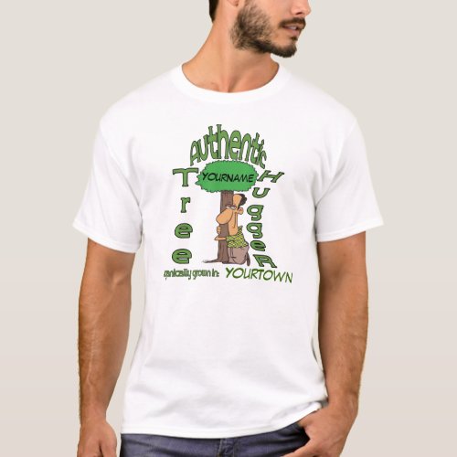 Personalized Tree Hugger Shirt