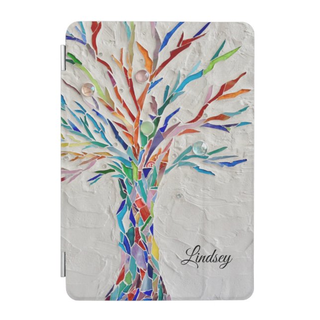 Personalized Tree iPad Mini Cover (Front)