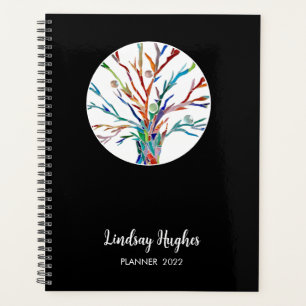 Personalized Tree of Life Black Planner