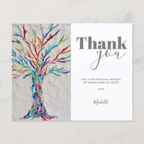 Personalized Tree of Life Thank You  Flyer