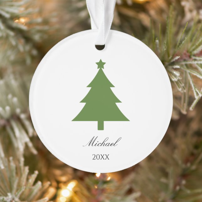 Personalized Tree Ornament Mark for Holiday Cheer (Tree)