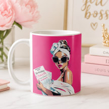 Personalized Trendy Birthday Queen