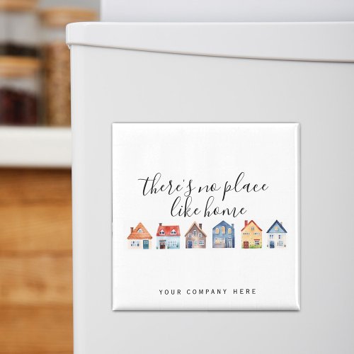 Personalized Trendy Houses Real Estate Promo Magnet