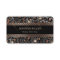 Personalized Trendy Leopard Black Gold Glitter    