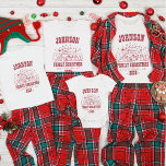 Personalized Trendy Snowman Family Christmas T-Shirt<br><div class="desc">Celebrate the season in style with the Personalized Trendy Snowman Family Christmas T-Shirt, a festive shirt that brings the whole family together. This charming design features a cute snowman family, and each snowman can be customized with your family members' names, making it a unique holiday favorite. Available in both adult...</div>