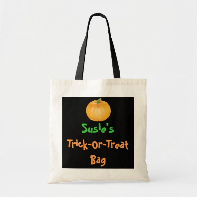 Personalized Trick or Treat Bags (Front)