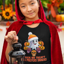 Personalized Trick or Treat Boo Funny Halloween