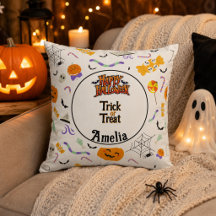 Personalized Trick or Treat Cute Halloween