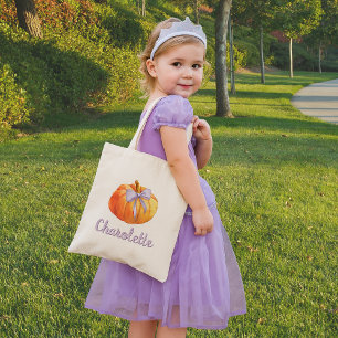 Personalized Trick or Treat Halloween Candy Bag