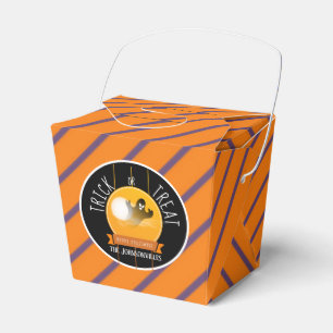 Personalized/Trick or Treat/Halloween Treat Box, Favor Boxes