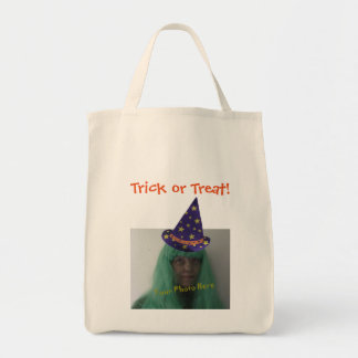 Personalized Trick or Treat Halloween Wizard Bags