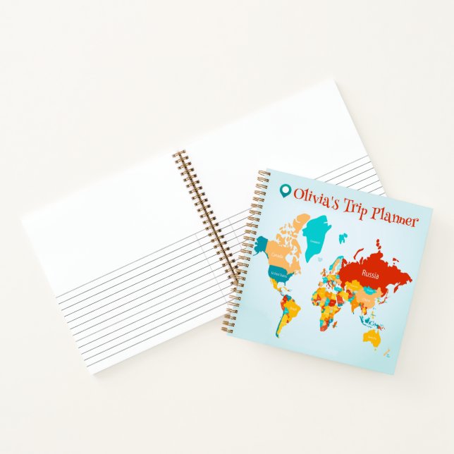 Personalized Trip Planner Notebook (Inside)