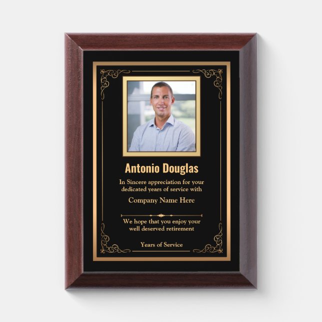 Personalized Trophies & Awards with custom photo (Vertical)