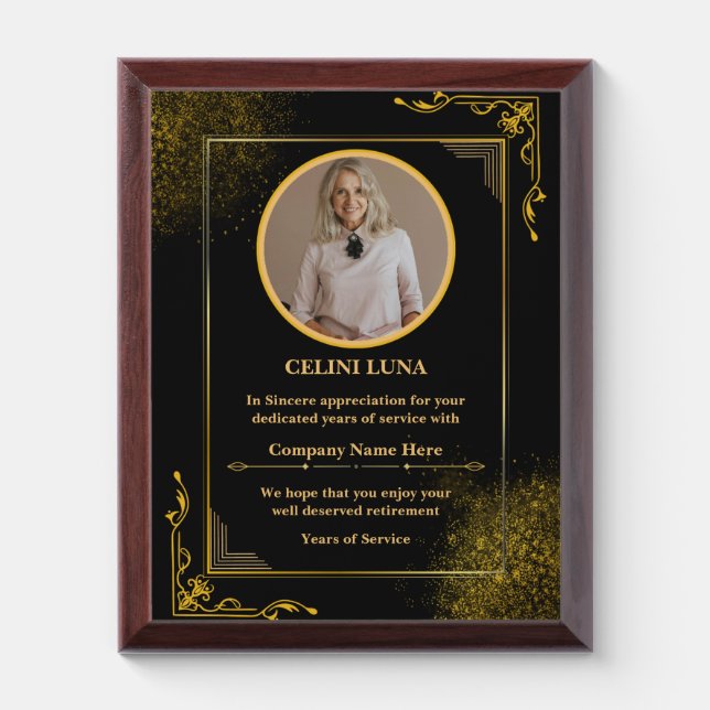 Personalized Trophies & Awards With Photo (Vertical)