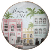 Personalized Tropical Baked Good Chocolate Covered Oreo (Front)