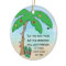 Personalized Tropical Beach Christmas