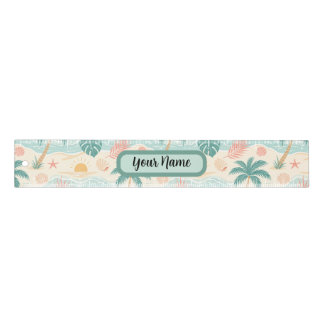 Personalized Tropical Beach  Ruler