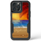 Personalized Tropical Beach Sunset | Phone Case