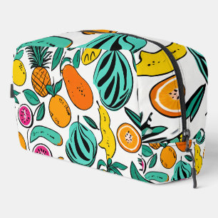 Personalized Tropical Vibes Design Toiletry Bag