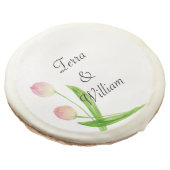 Personalized Tulip Sugar Cookies (Angled)