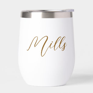 Personalized Tumbler11oz, Insulated Tumbler,Custom Thermal Wine Tumbler
