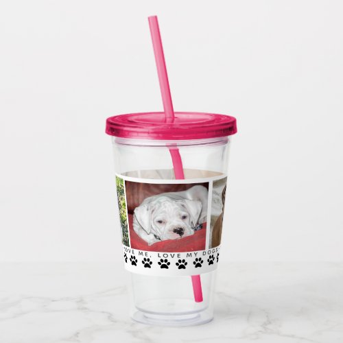 Personalized Tumbler Cups _ Boxer Dog Lovers