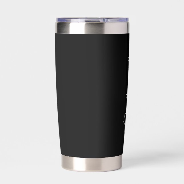 Personalized Tumbler for Men, Gift for Him, Grooms (Front)